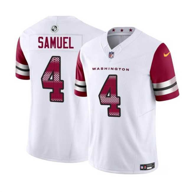 Men & Women & Youth Washington Commanders #4 Curtis Samuel White 2023 F.U.S.E. Vapor Limited Football Stitched Jersey,We sell and wholesale Men & Women & Youth Washington Commanders #4 Curtis Samuel White 2023 F.U.S.E. Vapor Limited Football Stitched Jersey on line form chian!